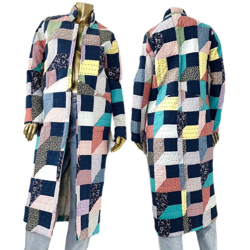 Custom Tailor-Made Patchwork Quilt Jacket